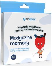 Opakowanie Gra memory Medyczne Przygody wyjątkowo zgranej Rodzinki Narządów