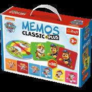 Gra Memos classic&plus Paw Patrol wer. ukraińska 02269. Wydawca: Trefl PAP. Dadada.pl Opakowanie Gra Memos classic&plus Paw Patrol wer. ukraińska 02269
