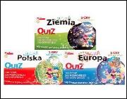 Opakowanie Gra Quiz Nasza Polska, Nasza Europa, Nasza Ziemia