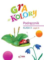 Okładka książki Gra w kolory SP 3 Podręcznik cz.4