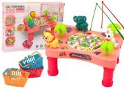 Gra zręcznościowa Łowienie Rybek stoliczek różowy. Wydawca: Leantoys. Dadada.pl Opakowanie Gra zręcznościowa Łowienie Rybek stoliczek różowy