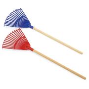 Grabie do liści, dla dzieci z drewnianą rączką 80cm.. Autor: null. Dadada.pl Okładka książki Grabie do liści, dla dzieci z drewnianą rączką 80cm.