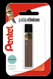 Grafity Hi-Polymer 0,3mm, twardość HB. blister. Wydawca: PENTEL. Dadada.pl Opakowanie Grafity Hi-Polymer 0,3mm, twardość HB. blister