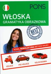 Gramatyka obrazkowa włoska A1-B2. Autor:   Praca zbiorowa. Dadada.pl Okładka książki Gramatyka obrazkowa włoska A1-B2