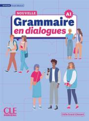 Grammaire en dialogues grand debutan + online w.2. Autor: Grand-Clement Odile. Dadada.pl Okładka książki Grammaire en dialogues grand debutan + online w.2
