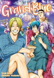 Grand Blue. Tom 12. Autor: Kenji Inoue, Kimitake Yoshioka. Dadada.pl Okładka książki Grand Blue. Tom 12