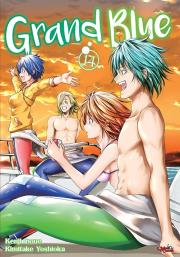 Grand Blue. Tom 14. Autor: Kenji Inoue, Kimitake Yoshioka. Dadada.pl Okładka książki Grand Blue. Tom 14