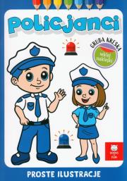 Okładka książki Gruba kreska. Policjanci