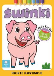 Okładka książki Gruba kreska. Świnki