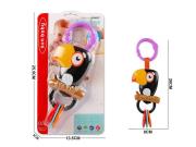 Opakowanie Grzechotka przywieszka papużka