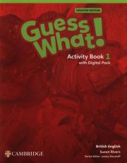 Guess What! British English Level 1 Activity Book with Digital Pack Updated. Autor: Susan Rivers. Dadada.pl Okładka książki Guess What! British English Level 1 Activity Book with Digital Pack Updated