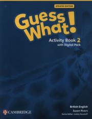 Guess What! British English Level 2 Activity Book with Digital Pack Updated. Autor: Susan Rivers. Dadada.pl Okładka książki Guess What! British English Level 2 Activity Book with Digital Pack Updated