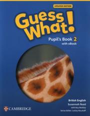 Guess What! British English Level 2 Pupil's Book with eBook Updated. Autor: Reed Susannah, Bentley Kay. Dadada.pl Okładka książki Guess What! British English Level 2 Pupil's Book with eBook Updated