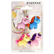 Opakowanie Gumka do mazania 3D puzzle 4 sztuki Unicorn
