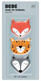 Opakowanie Gumka do mazania BB Friends Boys 3szt