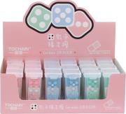 Opakowanie Gumka do ołówka Kostki do gry 3szt (24szt)