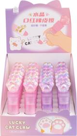 Opakowanie Gumka do ołówka wykręcana Lucky Cat Claw (24szt)