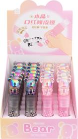 Opakowanie Gumka do ołówka wykręcana Miś (24szt)