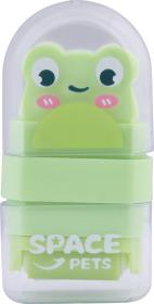 Opakowanie Gumka do ołówka z rolką oczyszczającą Space Pets