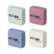 Opakowanie Gumka do ścierania Kwadraty mix (36szt) STRIGO