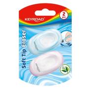 Gumka do ścierania miękka 2szt MIX. Wydawca: Keyroad. Dadada.pl Opakowanie Gumka do ścierania miękka 2szt MIX