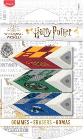 Opakowanie Gumka Harry Potter Pyramide 3szt. MAPED