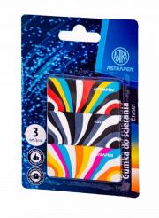 Gumka ołówkowa kolorowe paski Astrapen 3 szt.. Wydawca: ASTRA art-pap. Dadada.pl Opakowanie Gumka ołówkowa kolorowe paski Astrapen 3 szt.