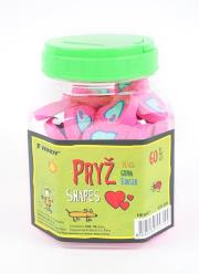 Opakowanie Gumka Shapes serce (60szt)