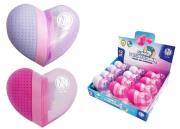 Opakowanie Gumka z temperówką Serce 2w1 (12szt) ASTRA