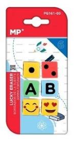 Opakowanie Gumki do ścierania kreatywne 6szt