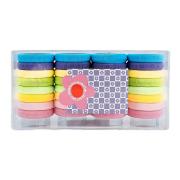 Opakowanie Gumki do włosów pastelowe 32szt