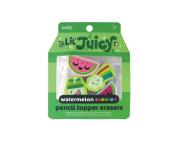 Opakowanie Gumki na ołówek pachnące owocami Arbuz 4szt