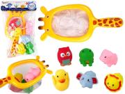 Opakowanie Gumowe zwierzątka z siatką żyrafą