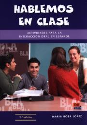Hablemos en clase. Autor: Lopez Maria Rosa. Dadada.pl Okładka książki Hablemos en clase