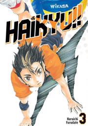Haikyu!! Tom 3. Autor: Haruichi Furudate. Dadada.pl Okładka książki Haikyu!! Tom 3