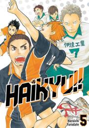 Haikyu!! Tom 5. Autor: Haruichi Furudate. Dadada.pl Okładka książki Haikyu!! Tom 5