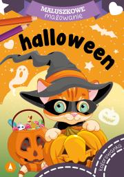 Okładka książki Halloween. Maluszkowe malowanie