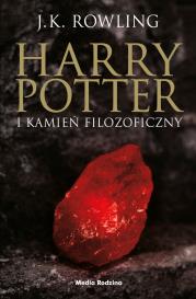 Okładka książki Harry Potter i kamień filozoficzny (czarna edycja)