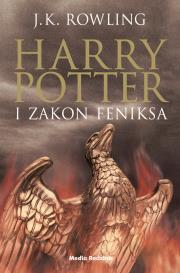 Okładka książki Harry Potter i Zakon Feniksa  (czarna edycja)