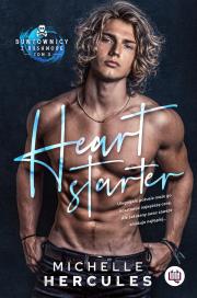 Okładka książki Heart starter. Buntownicy z Rushmore. Tom 3