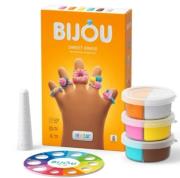 Hey Clay Bijou - Sweet rings. Wydawca: TM Toys. Dadada.pl Opakowanie Hey Clay Bijou - Sweet rings