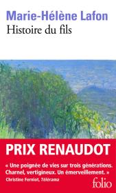 Histoire du fils literatura francuska. Autor: Marie-Helene Lafon. Dadada.pl Okładka książki Histoire du fils literatura francuska
