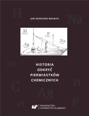 Okładka książki Historia odkryć pierwiastków chemicznych