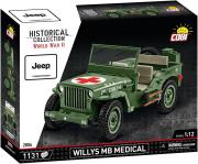 Historical Collection Willys MB MEDICAL. Wydawca: Cobi. Dadada.pl Opakowanie Historical Collection Willys MB MEDICAL