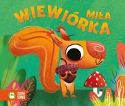Historyjki harmonijki Miła wiewiórka. Autor: brak autora, Anna Gensler-Buraczyńska. Dadada.pl Okładka książki Historyjki harmonijki Miła wiewiórka