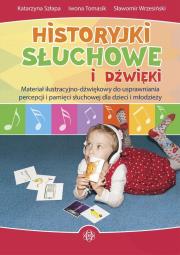 Okładka książki Historyjki słuchowe i dźwięki + kod