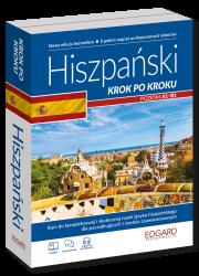 Hiszpański. Krok po kroku. Autor: Opracowanie zbiorowe. Dadada.pl Okładka książki Hiszpański. Krok po kroku