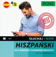 Okładka książki Hiszpański Słuchaj i mów kurs śred. Zaaw w. 3