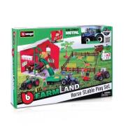 Opakowanie Horse Stable Playset Tractor BBURAGO