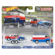 Opakowanie Hot Wheels Pojazd transportowy Rally Van&Trailer